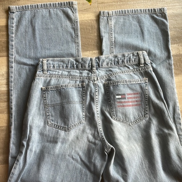 Vintage Tommy Hilfiger straight leg drawstring jeans - Picture 6 of 6